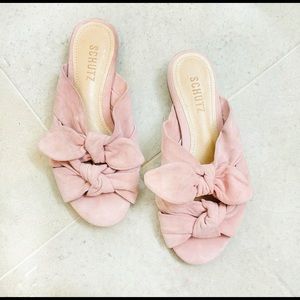 Schutz Magdale Suede Slides